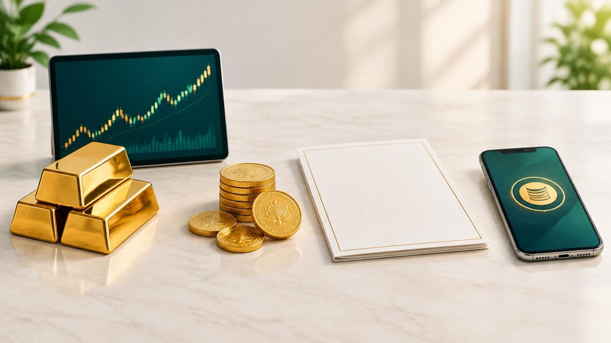 Gold ETF vs Gold Fund vs Digital Gold in 2026: Which Should You Choose?