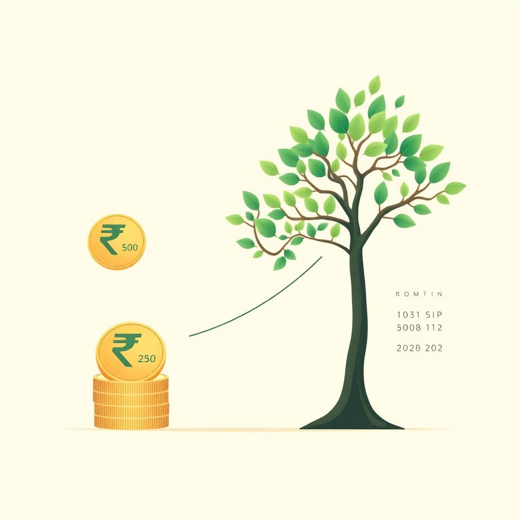 Rs 500 SIP for 20 Years: How Much Wealth Can You Build?