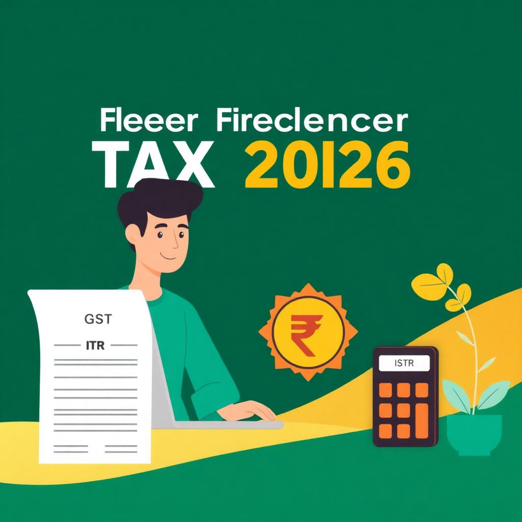 Freelancer Tax Guide India 2026: ITR, GST & Deductions